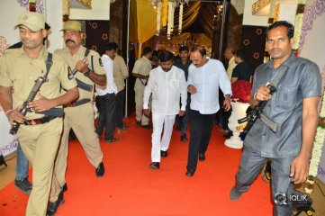 Celebs at Bandla Ganesh Brothers Daughter Ashritha Wedding Photos